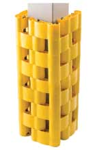 Buy Column Protector | Plastic Modular Column Guard   available at Astrolift NZ